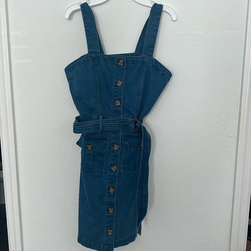 Derek Heart Denim Dress